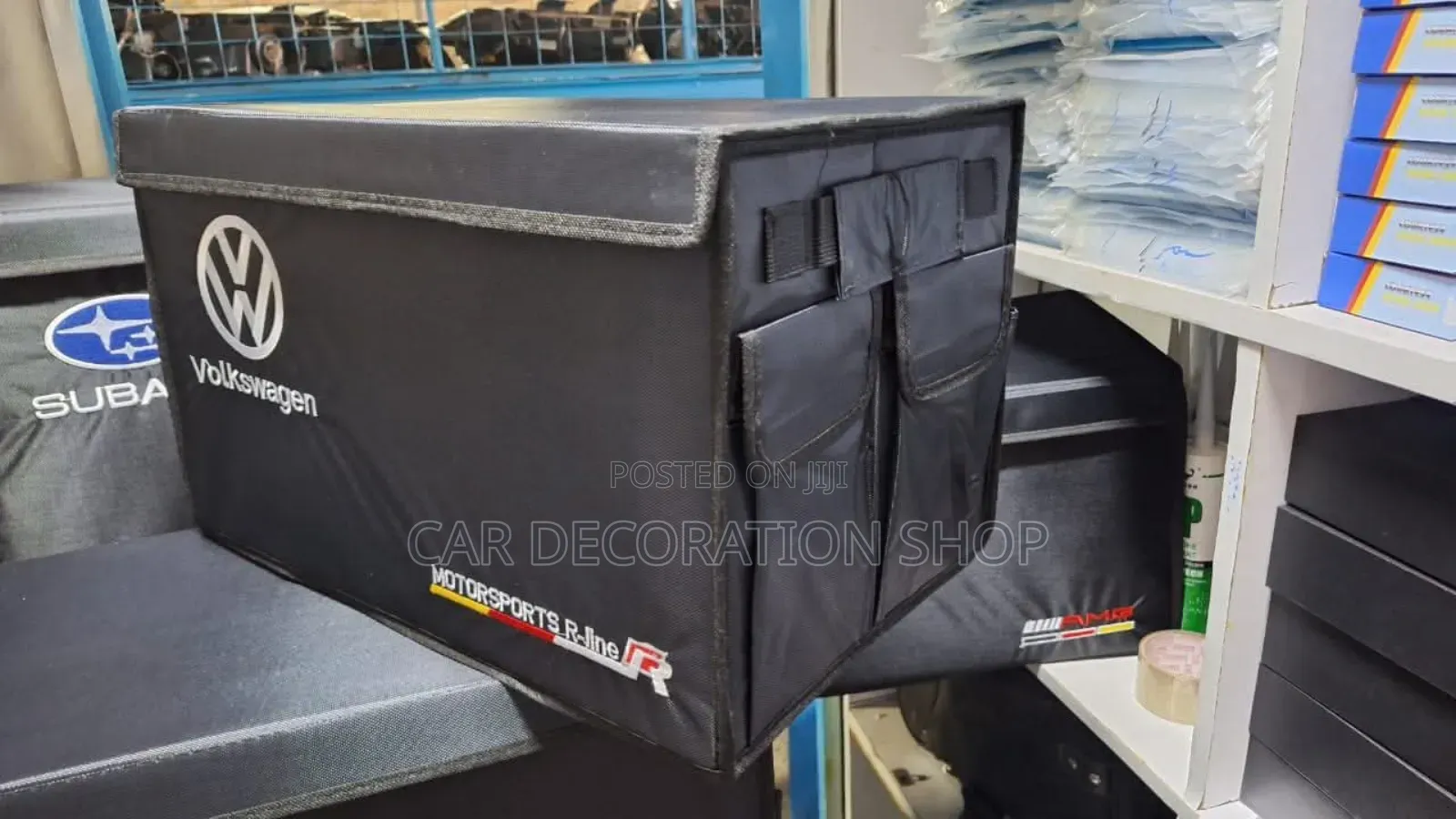 Volkswagen Collapsible Boot Organizer With Compartments