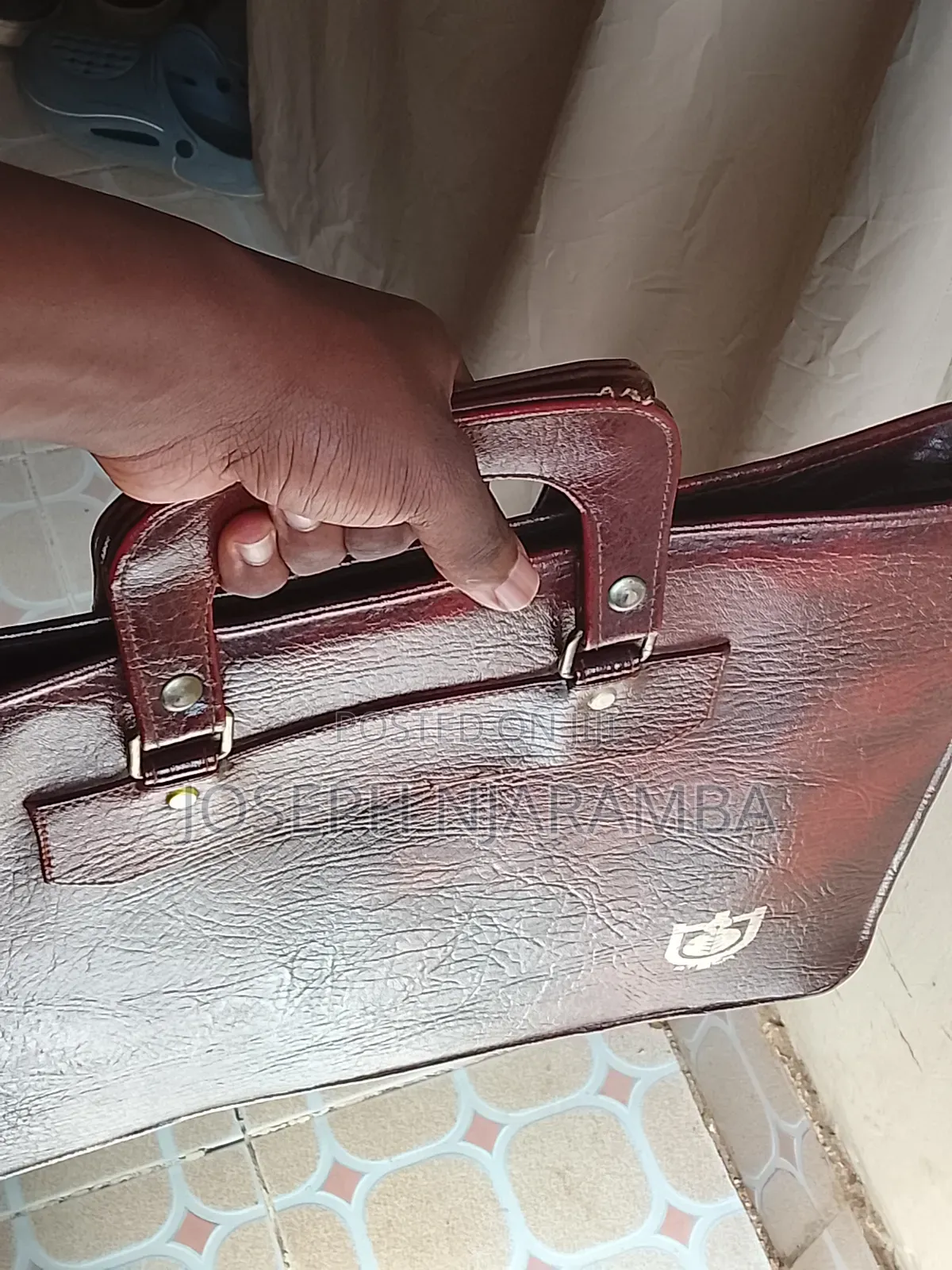 Leather Briefcase for Men