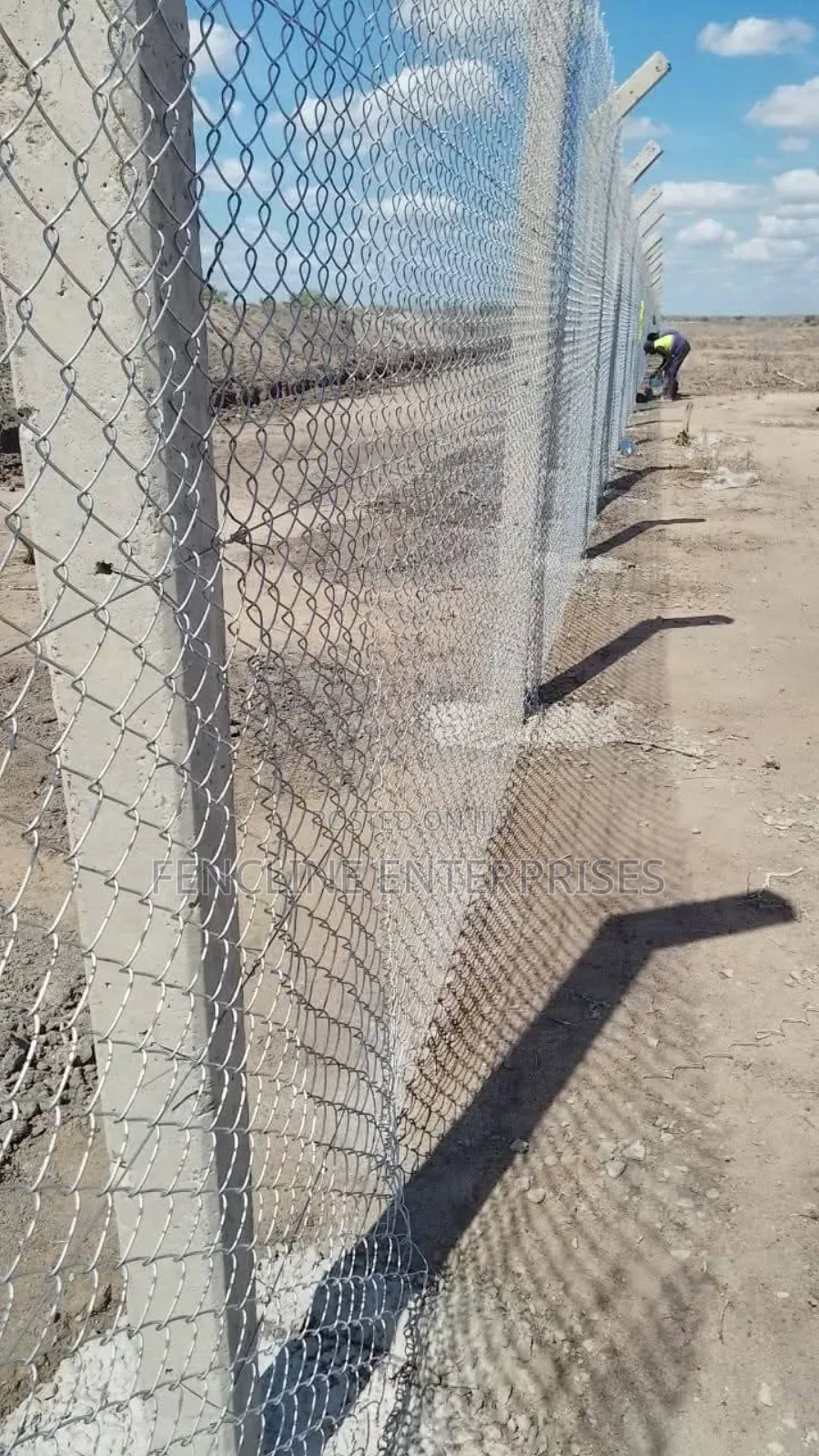 Concrete Fencing Posts Installation