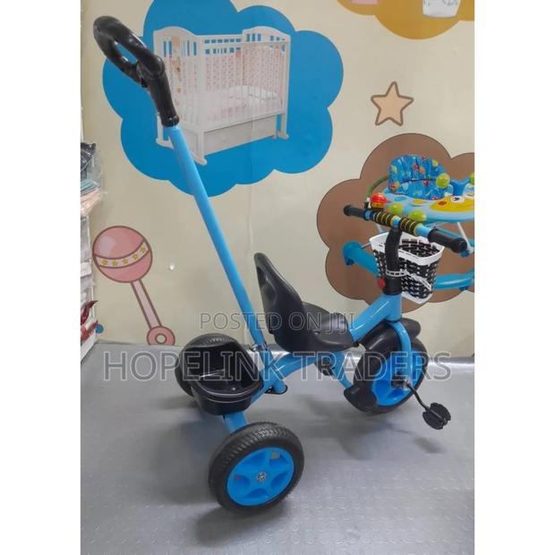 Tricycle With Seat And A Push Handle - main view