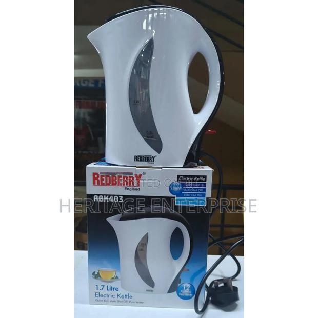 Electric Kettle 1.7l Redberry Kettle - thumbnail 2