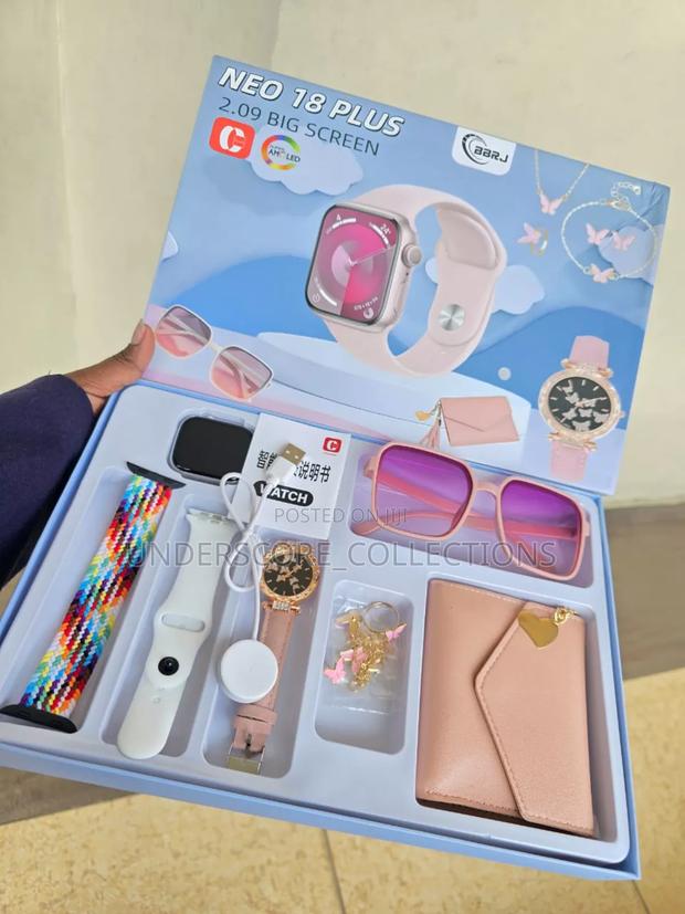 Neo 18 Plus Ladies Smart Watch With 2 Straps - main view