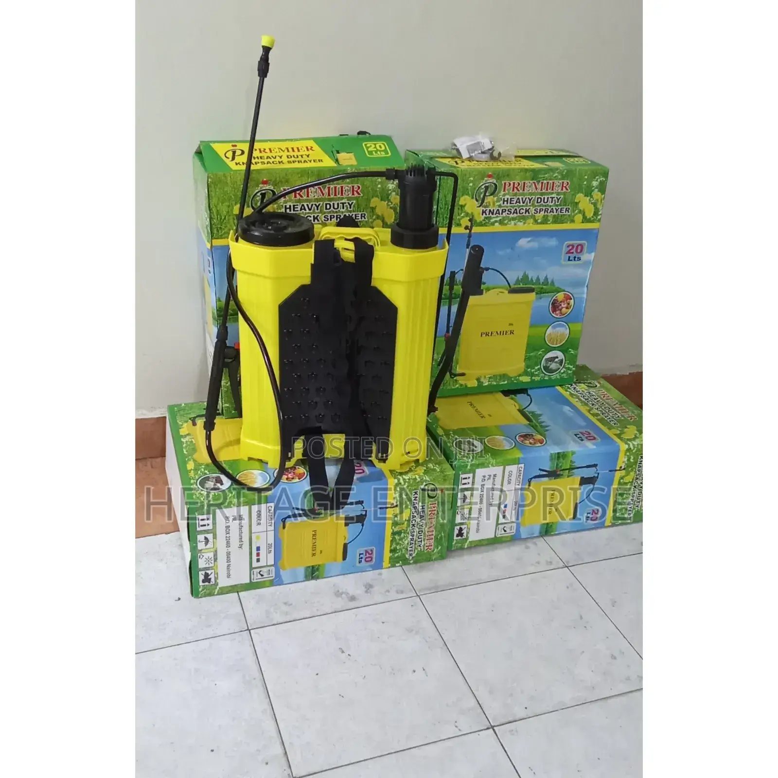 Knapsack Sprayer Manual Heavy Duty 20l