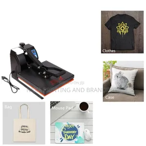 New 38 By 38 T-shirt Flatbed Heatress Machine