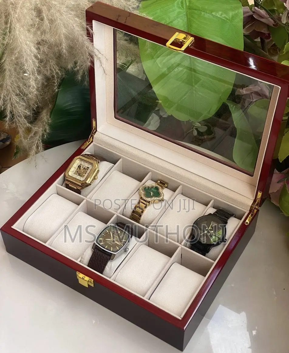 Executive Travel / Storage 12 Slots Watch Box (Wooden )