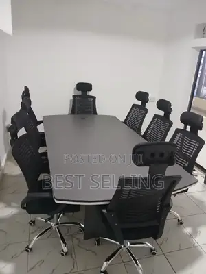 Boardroom Table and Headrest Chair