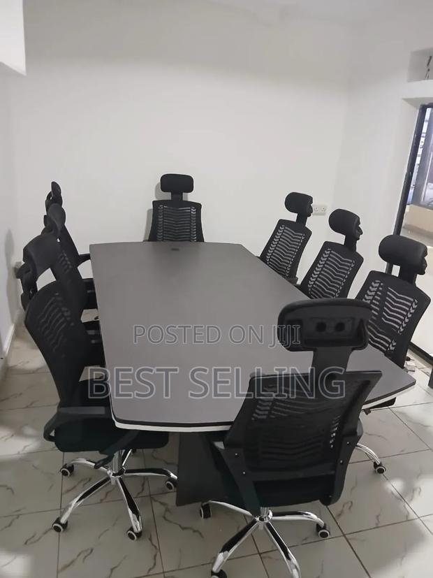 Boardroom Table and Headrest Chair