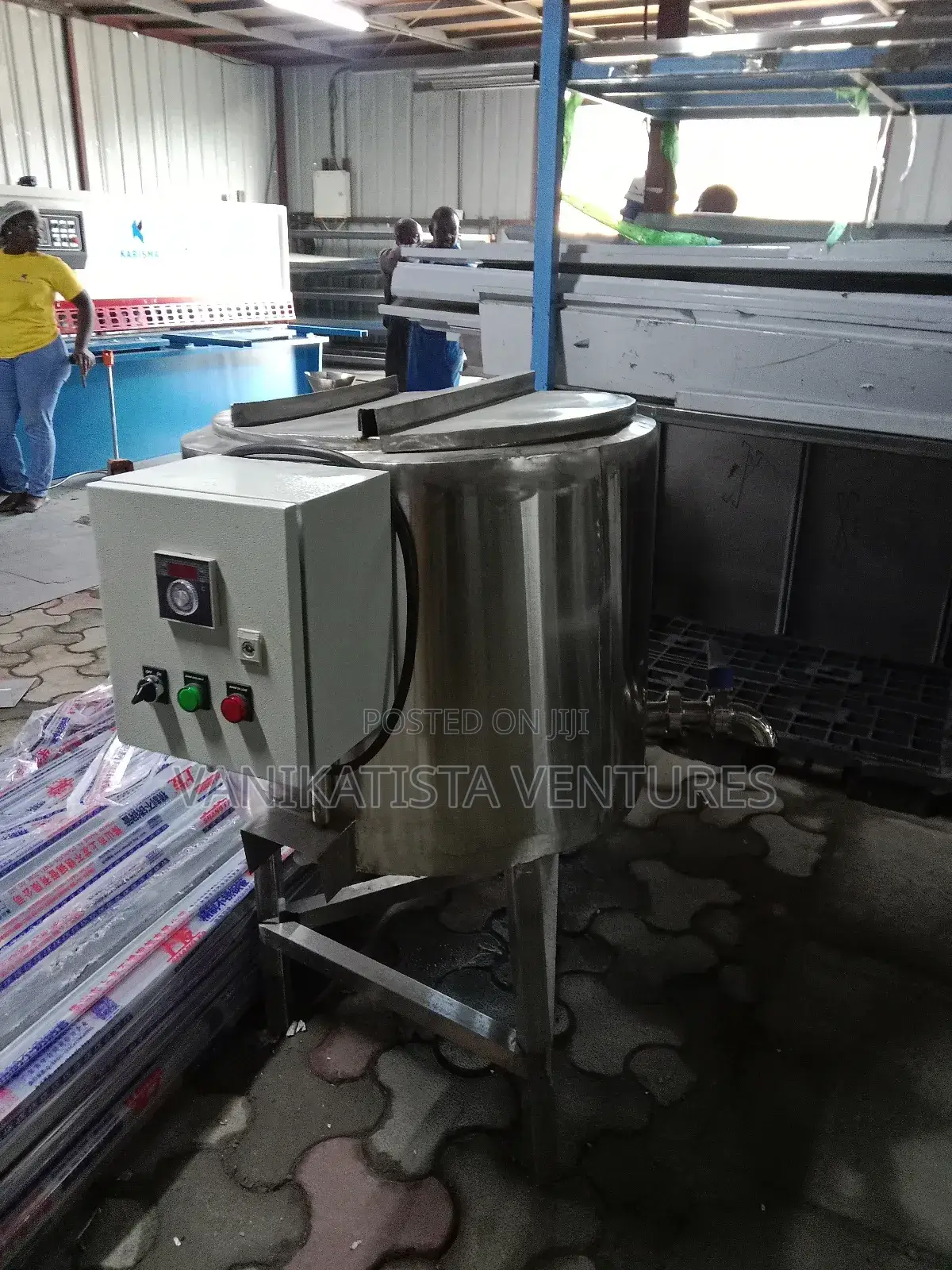 Stainless Steel Milk Pasteurizer