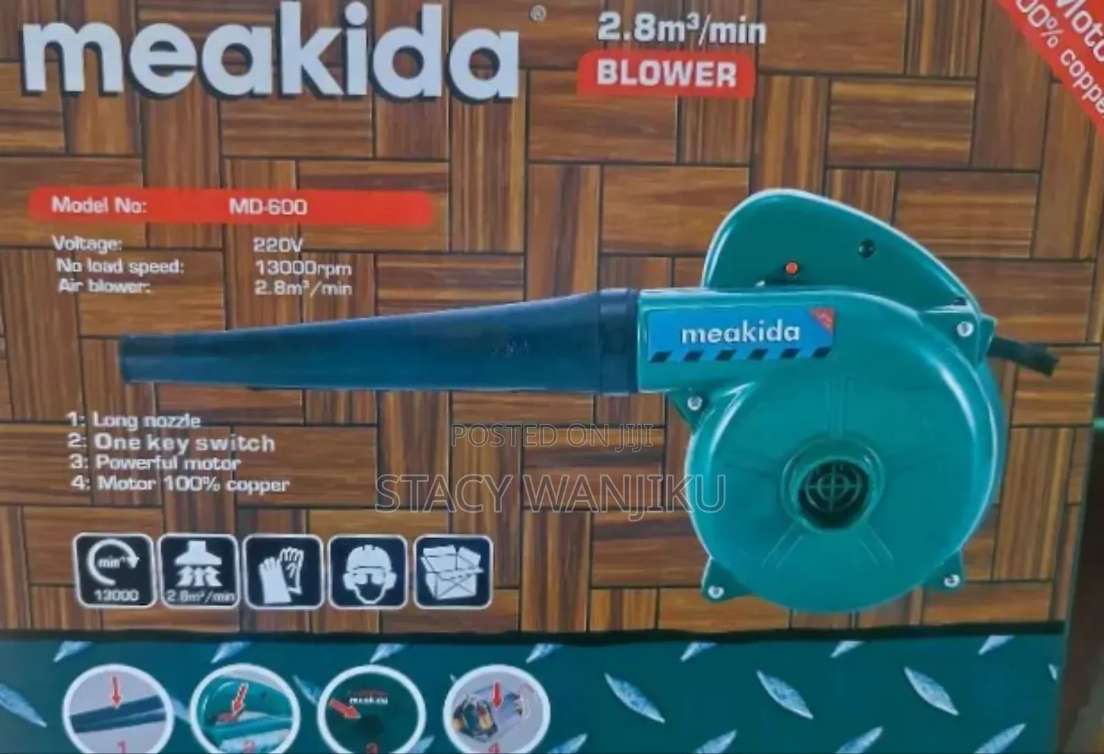 Meakida Electric Blower 400w