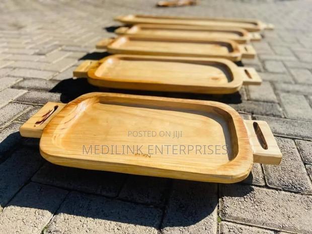 Large Size Wooden Serve Plates