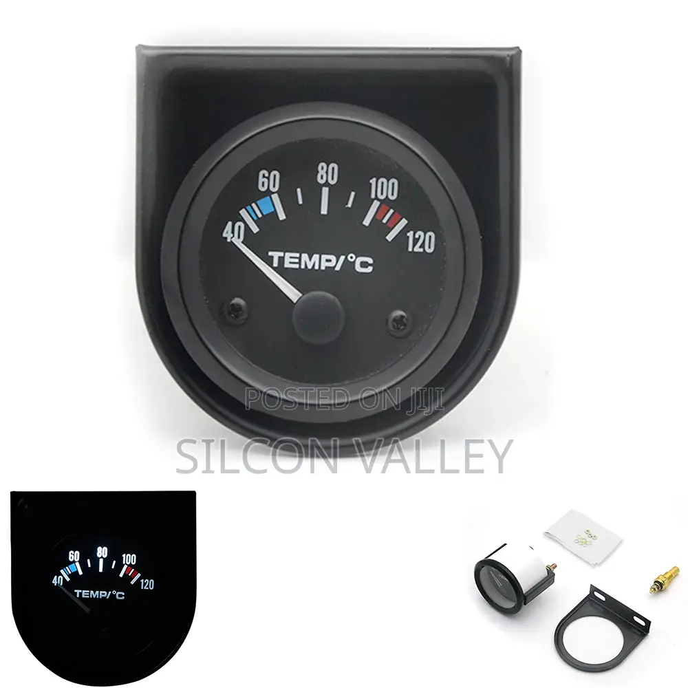Universal Car 52mm Gauge Water Temperature Meter With Sensor