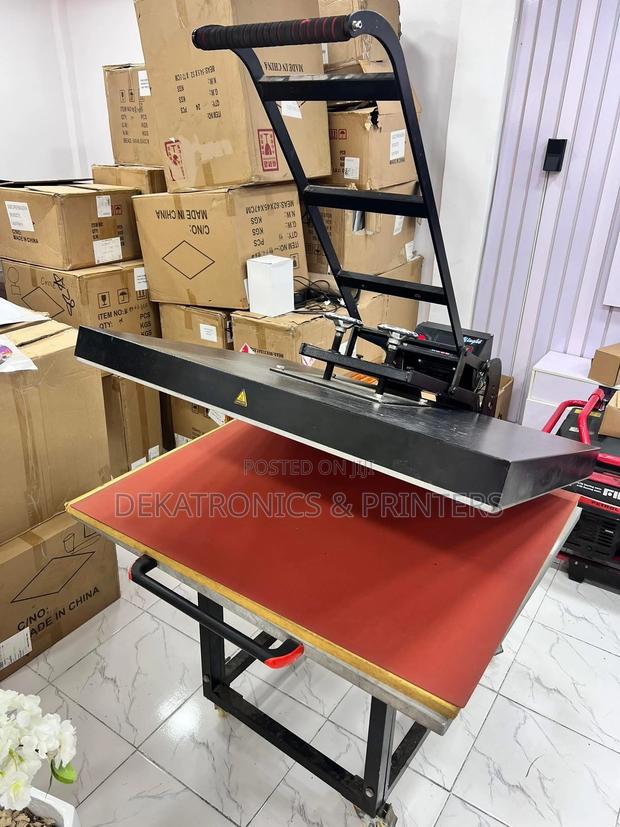Yinghe 80cm by 100cm Flatbed Heat Press Machine - main view