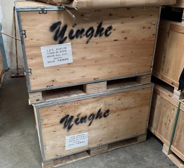Yinghe 80cm by 100cm Flatbed Heat Press Machine - thumbnail 2