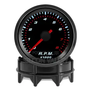 2" 52mm Car Meter Tachometer RPM Gauge 0-8000rpm Analog