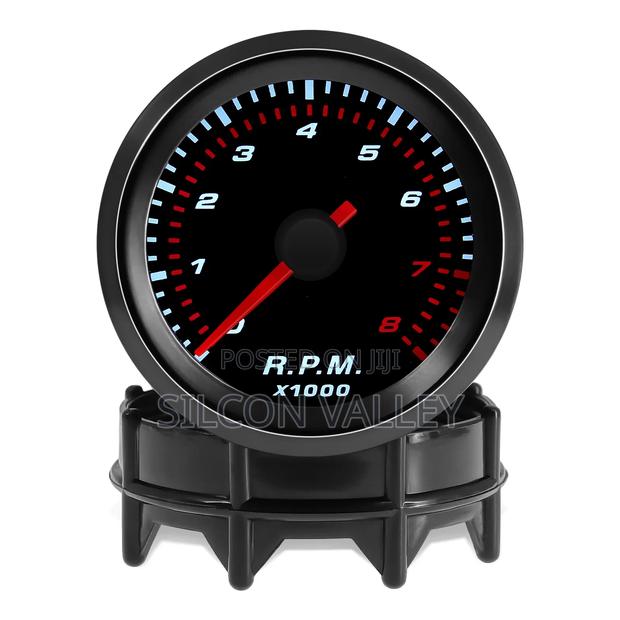 2" 52mm Car Meter Tachometer RPM Gauge 0-8000rpm Analog