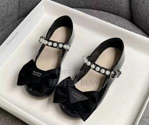 Beige,Black Red Kids Doll Shoes - thumbnail 2