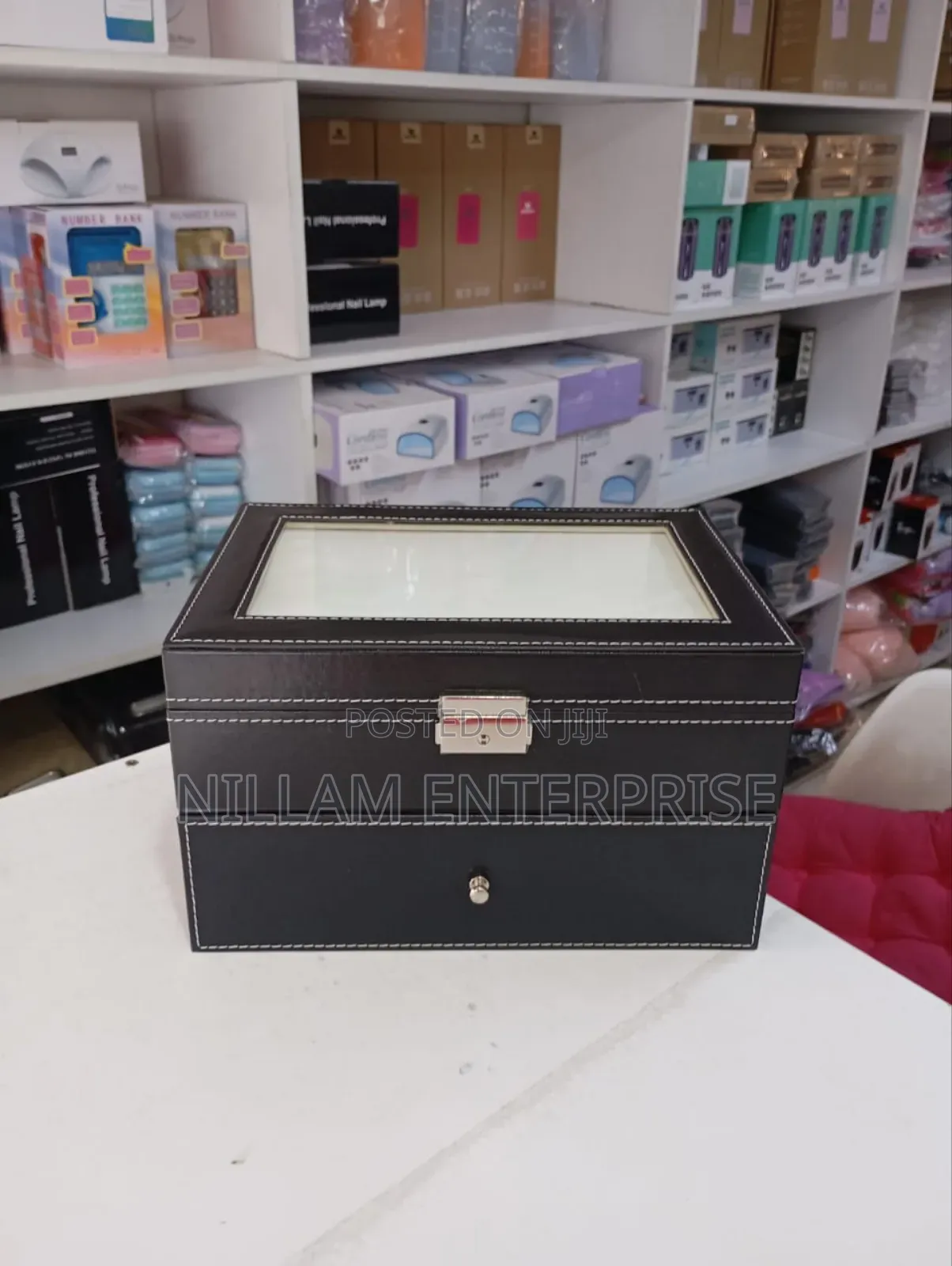20 Slots Leather Watch Organizer*