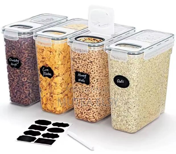 4 PCS Airtight Food Storage Containers - main view