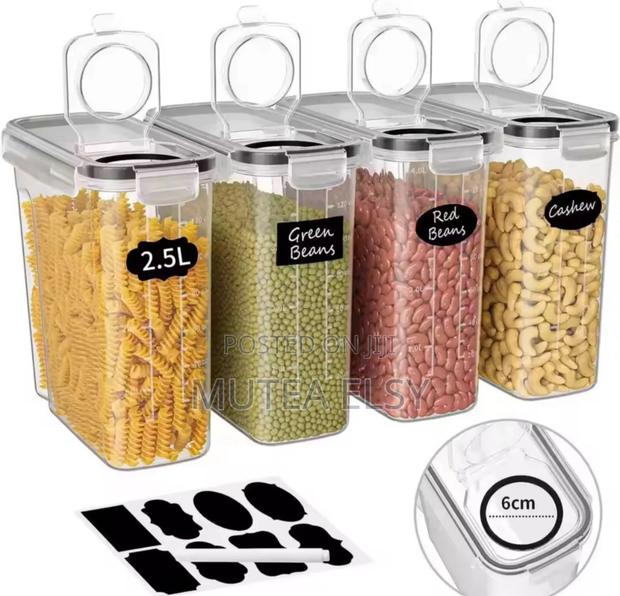 4 PCS Airtight Food Storage Containers - thumbnail 3