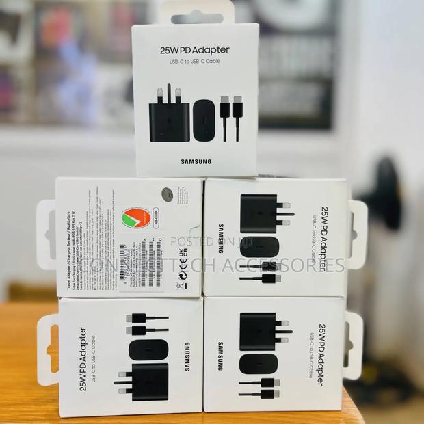 Samsung 25w Pd Adapter With Usb-c To Usb-c Cable - main view