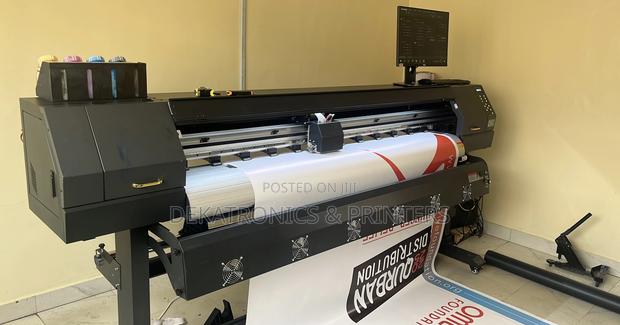 Slightly Used Yh-1800a Eco-Solvent Large Format Printer - main view
