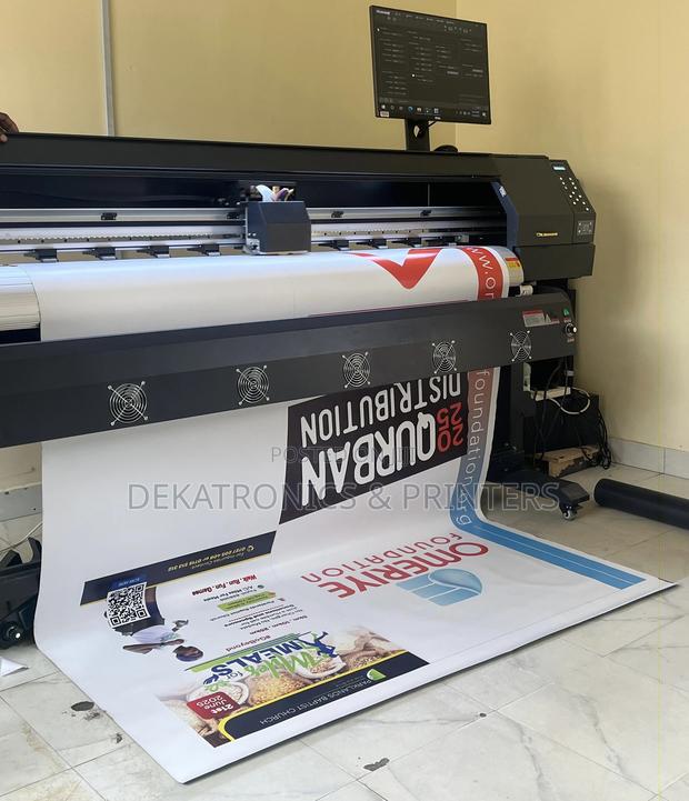 Slightly Used Yh-1800a Eco-Solvent Large Format Printer - thumbnail 3