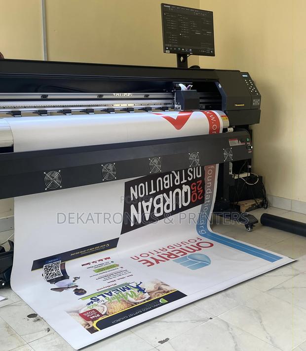 Slightly Used Yh-1800a Eco-Solvent Large Format Printer - thumbnail 4