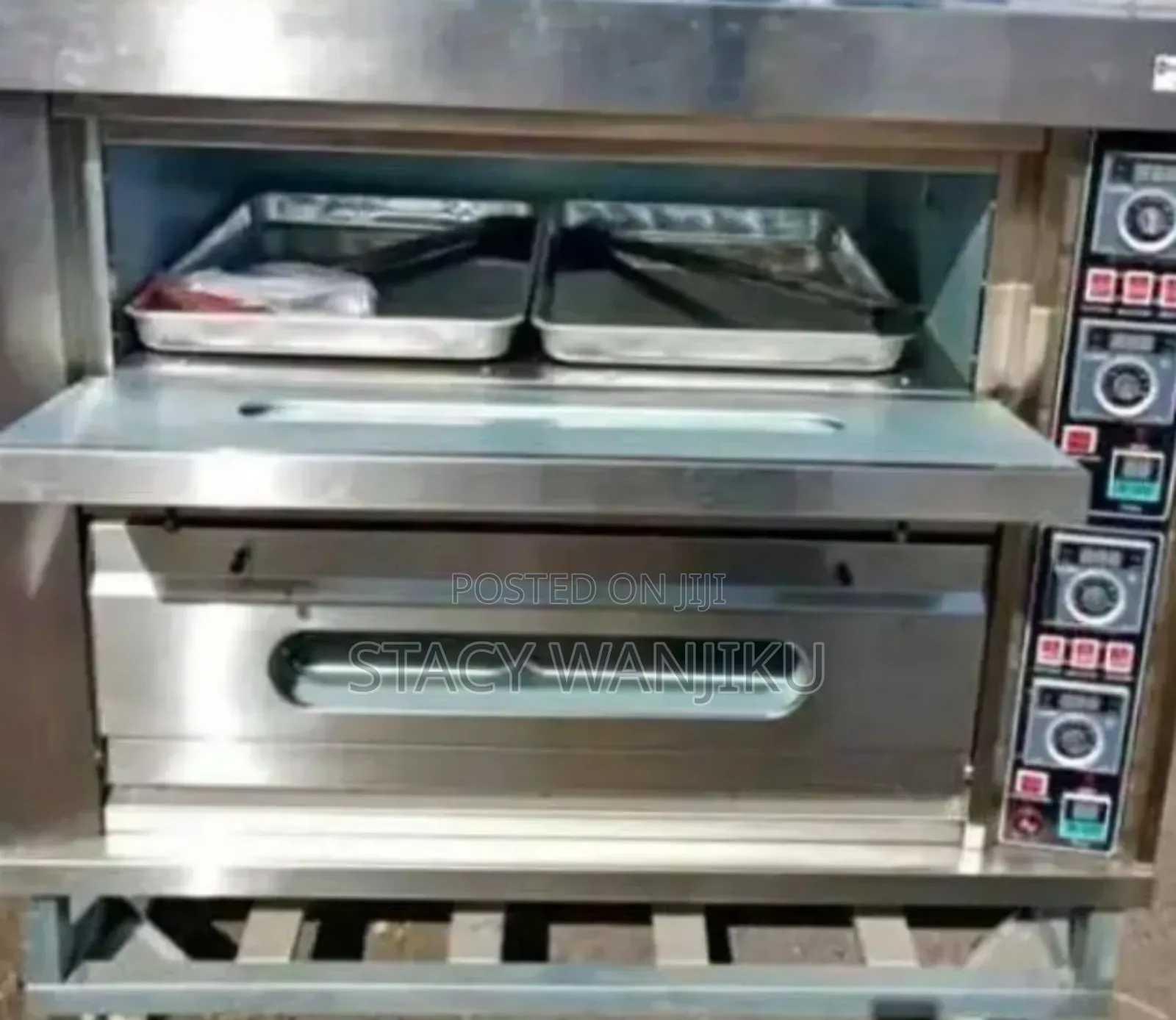 2 Deck 4 Tray Commercial Oven