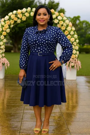 Polka Dot Skater Dress