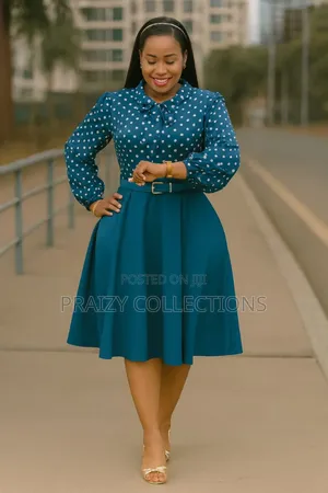 Polka Dot Skater Dress