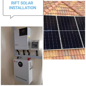 5kva Hybrid Inverter - 5.12kwh Lithium Off-Grid Home Package