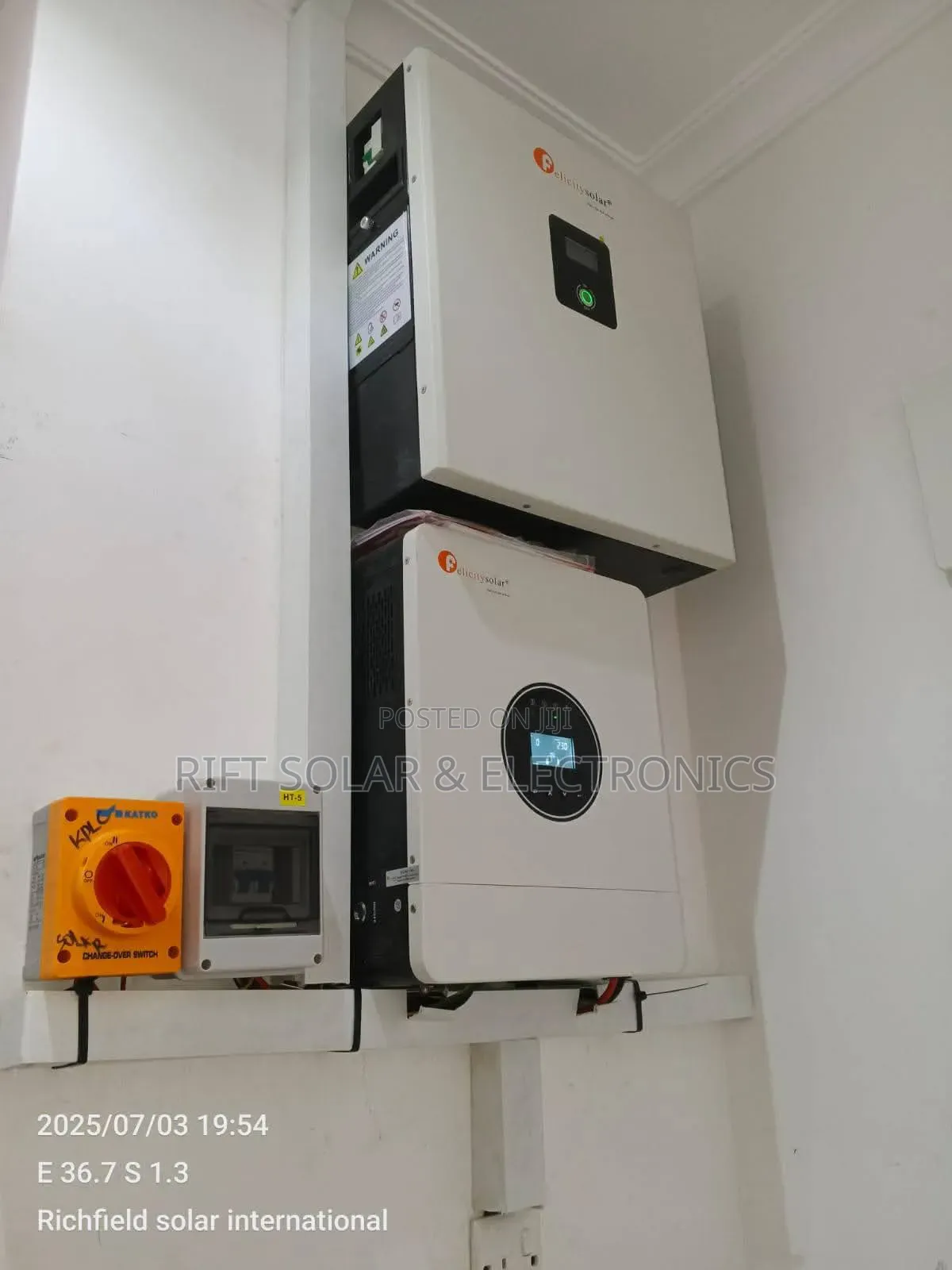 5kva Hybrid Inverter - 5.12kwh Lithium Off-Grid Home Package
