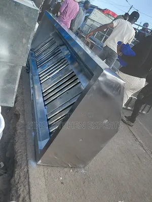 Filtered Stainless Steel Hood.