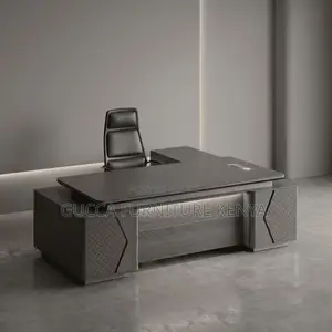 2.4 Meters Executive Solid Wooden L-Managers Table