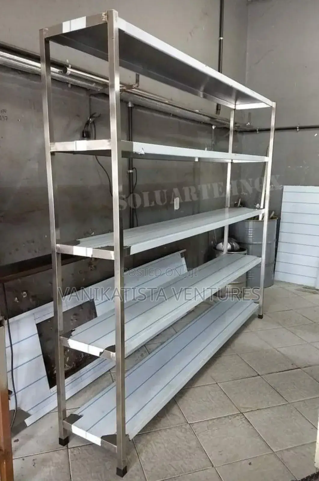 Stainless Steel Storage Rack – Heavy Duty