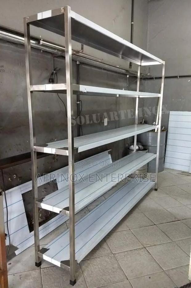 Stainless Steel Storage Rack – Heavy Duty - main view