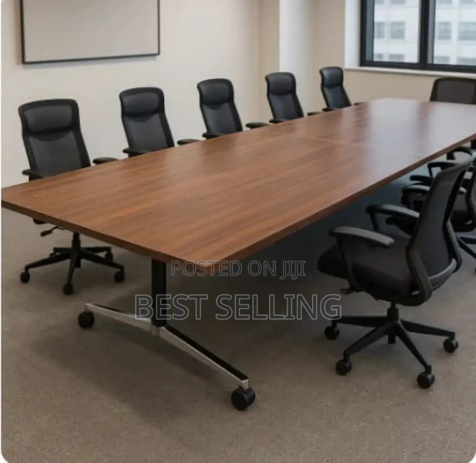 Wheeled Boardroom Table