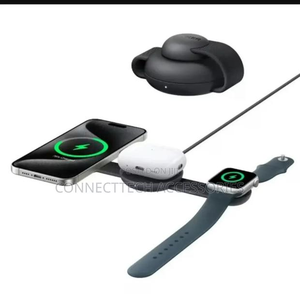 Anker Maggo 3-in-1 Foldable Charging Pad 15w Qi2 Wireless Charger - thumbnail 2