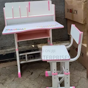 Pink Kids Study Table