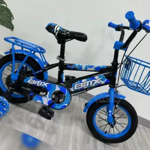 Blue BMX Kids Sporty Bike