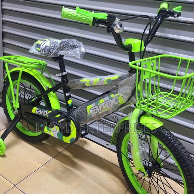 Green BMX Size 16 Bicycle - main view