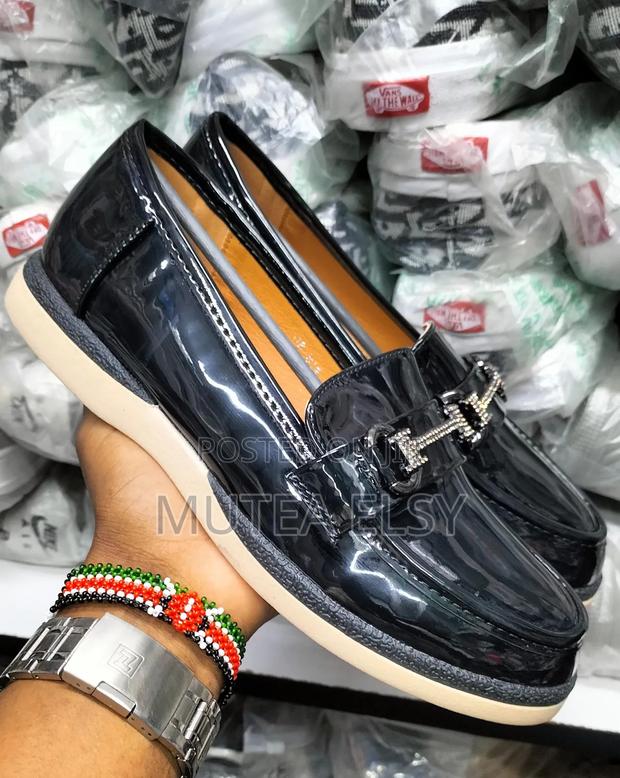 Redwine Black Chain Loafers - main view