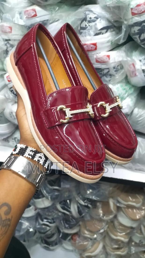 Redwine Black Chain Loafers - thumbnail 2