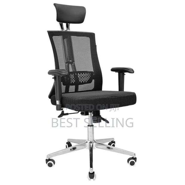 Black Orthopedic Office Chair