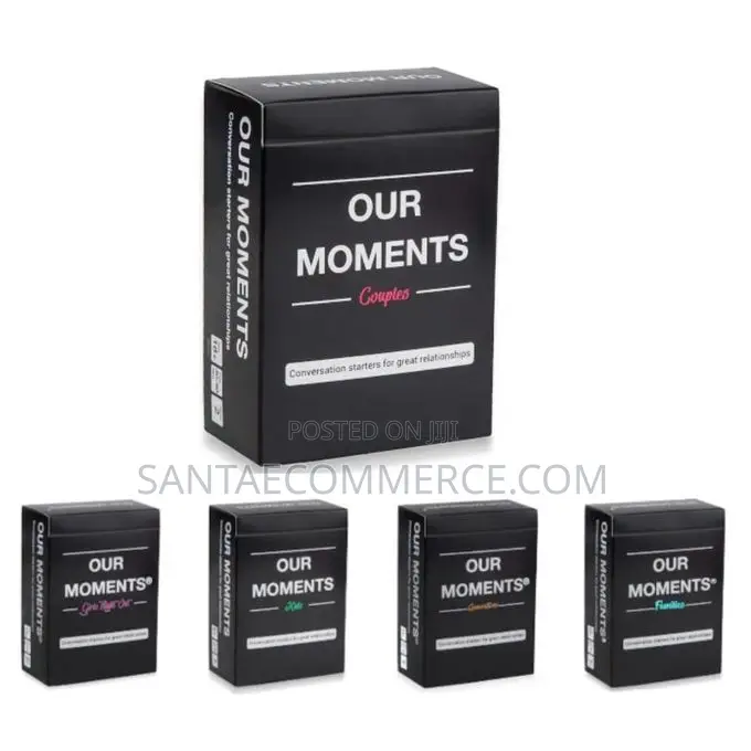 Our Moments Conversation Starters Card Game