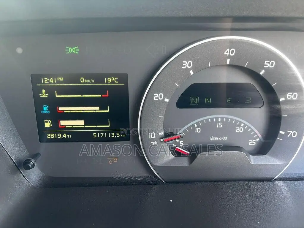 Volvo Fm 500hp Tractor Unit With Tipping Gear 2020 Blue