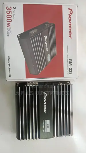 Pioneer Gm-338 Power Car Amplifier Bridgeable