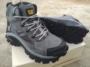 Gray Caterpillar (Cat) Boots