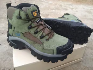 Gray Caterpillar (Cat) Boots