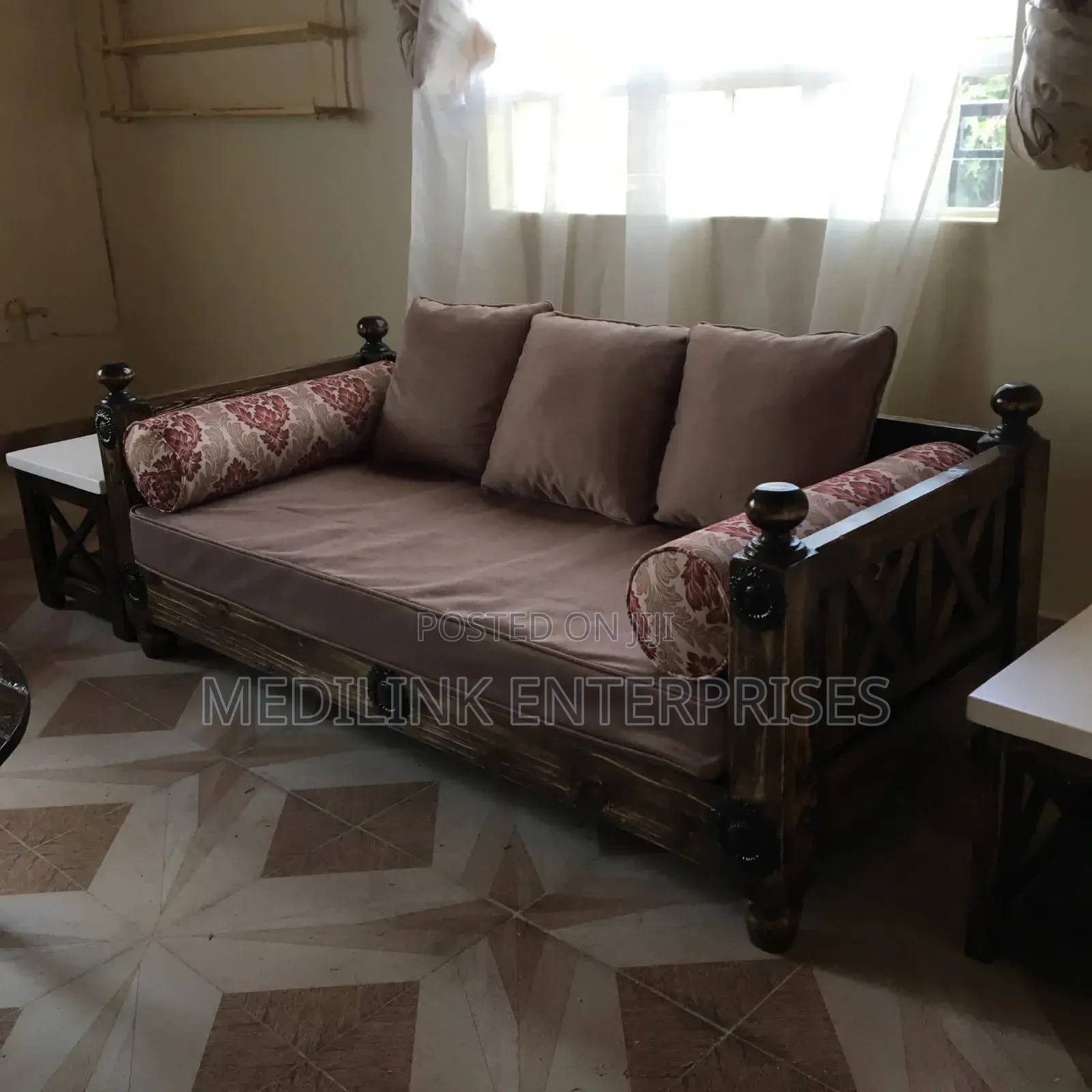 Irish Design Comfort Sofa Mix Upholstered